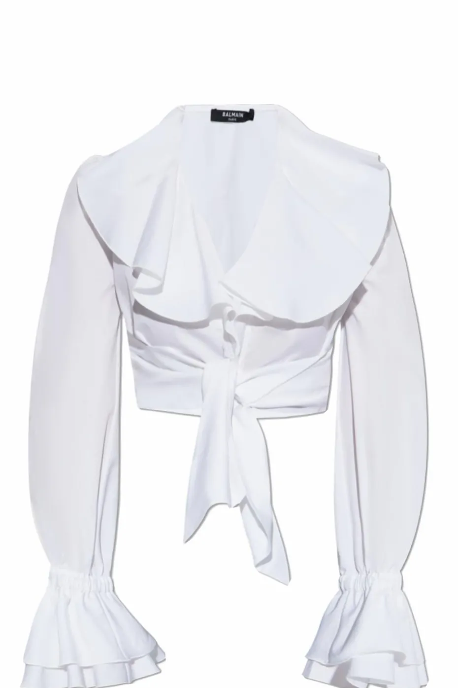 Balmain BIAŁY Krótka koszula