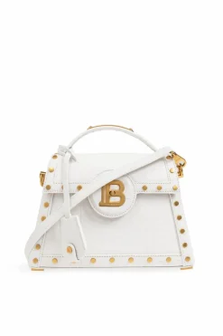 Balmain BIAŁY Torba na ramię `B-Buzz Dynasty`