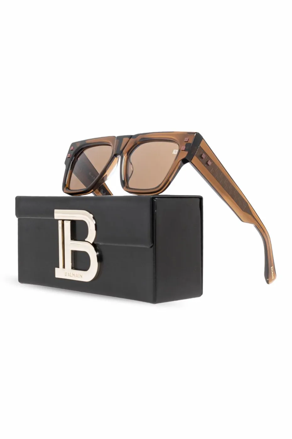 Balmain BRĄZOWY Okulary przeciwsłoneczne