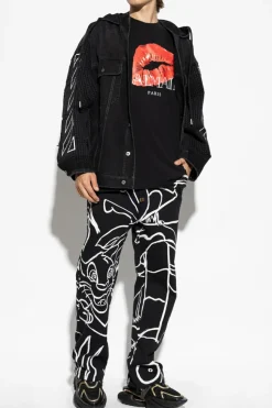 Balmain CZARNY Balmain X Disney