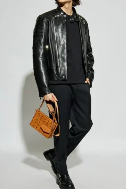 Balmain CZARNY Bluza z dekoracyjnymi guzikami na ramionach