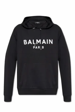 Balmain CZARNY Bluza z logo