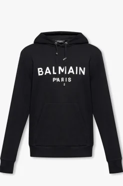 Balmain CZARNY Bluza z logo