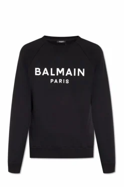 Balmain CZARNY Bluza z logo