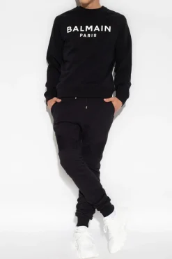 Balmain CZARNY Bluza z logo