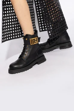 Balmain CZARNY Botki ‘Charlie’