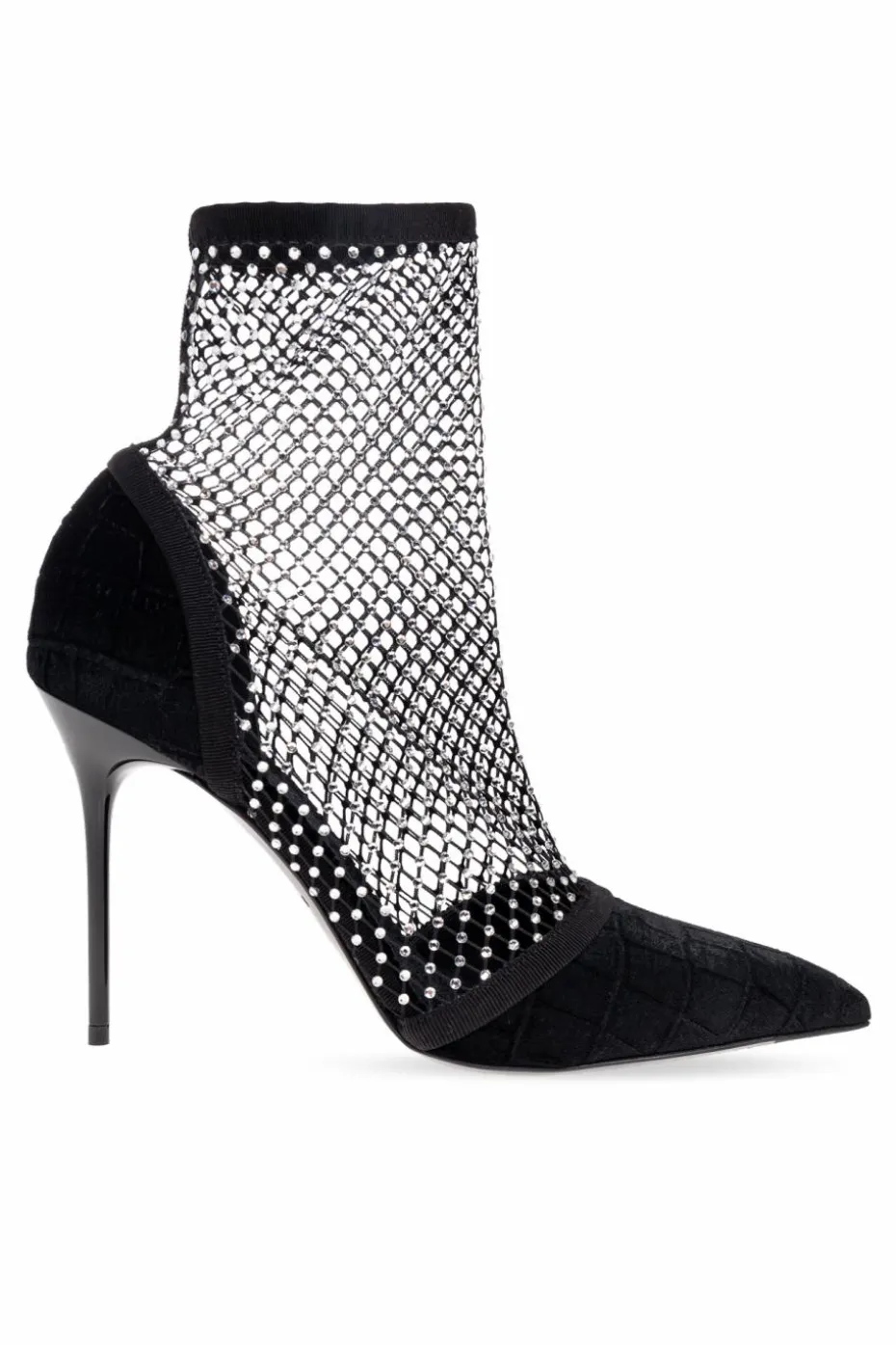 Balmain CZARNY Buty na obcasie