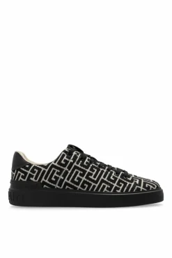 Balmain CZARNY Buty sportowe `B-Court`