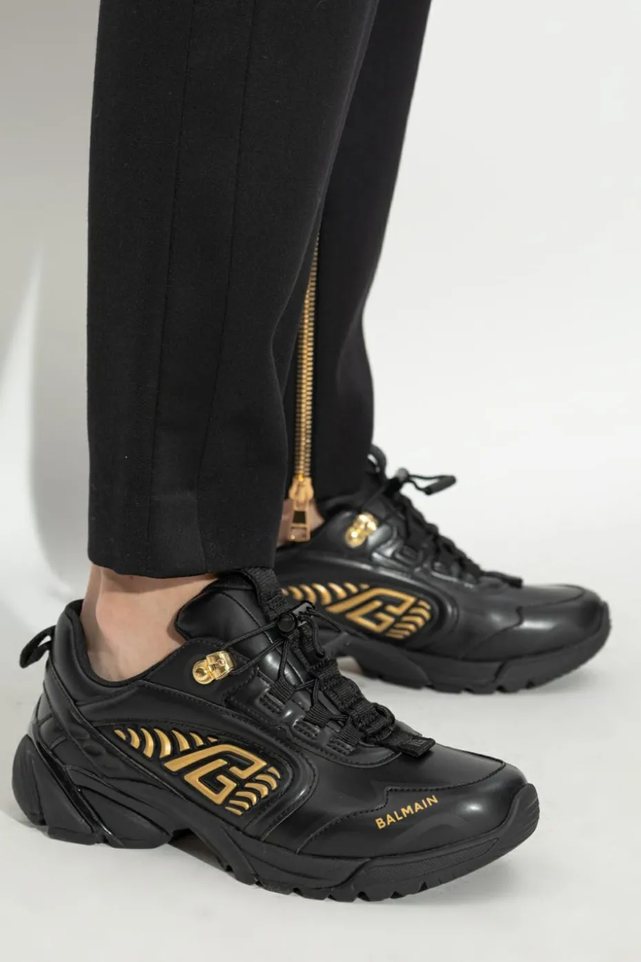Balmain CZARNY Buty sportowe