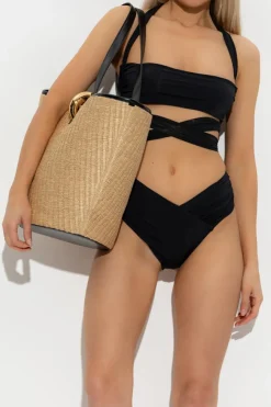 Balmain CZARNY Dwuczęściowy kostium kąpielowy