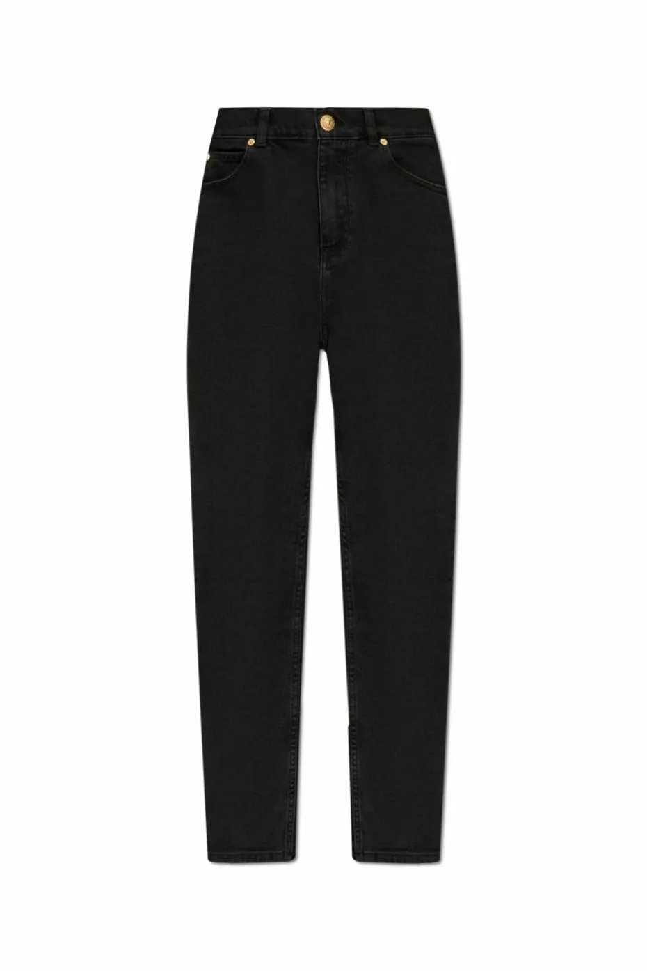 Balmain CZARNY Jeansy ze zwężanymi nogawkami