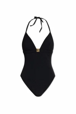 Balmain CZARNY Jednoczęściowy kostium kąpielowy