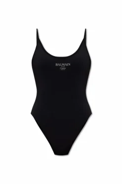 Balmain CZARNY Jednoczęściowy kostium kąpielowy