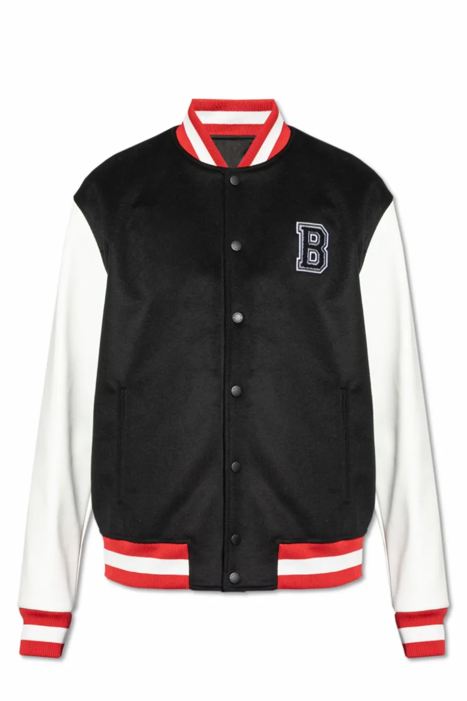 Balmain CZARNY Kurtka typu `bomber`