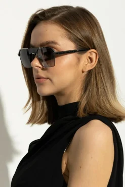Balmain CZARNY Okulary przeciwsłoneczne `Sergeant`