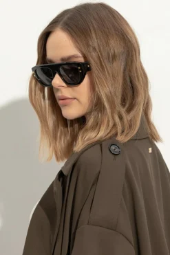 Balmain CZARNY Okulary przeciwsłoneczne ``B-ARMY II`