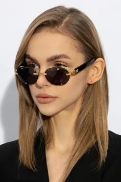 Balmain CZARNY Okulary przeciwsłoneczne ‘Monsieur’