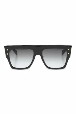 Balmain CZARNY Okulary przeciwsłoneczne z logo