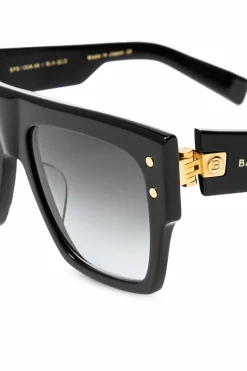 Balmain CZARNY Okulary przeciwsłoneczne z logo