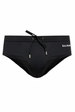 Balmain CZARNY Slipy kąpielowe