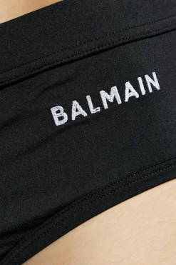 Balmain CZARNY Slipy kąpielowe