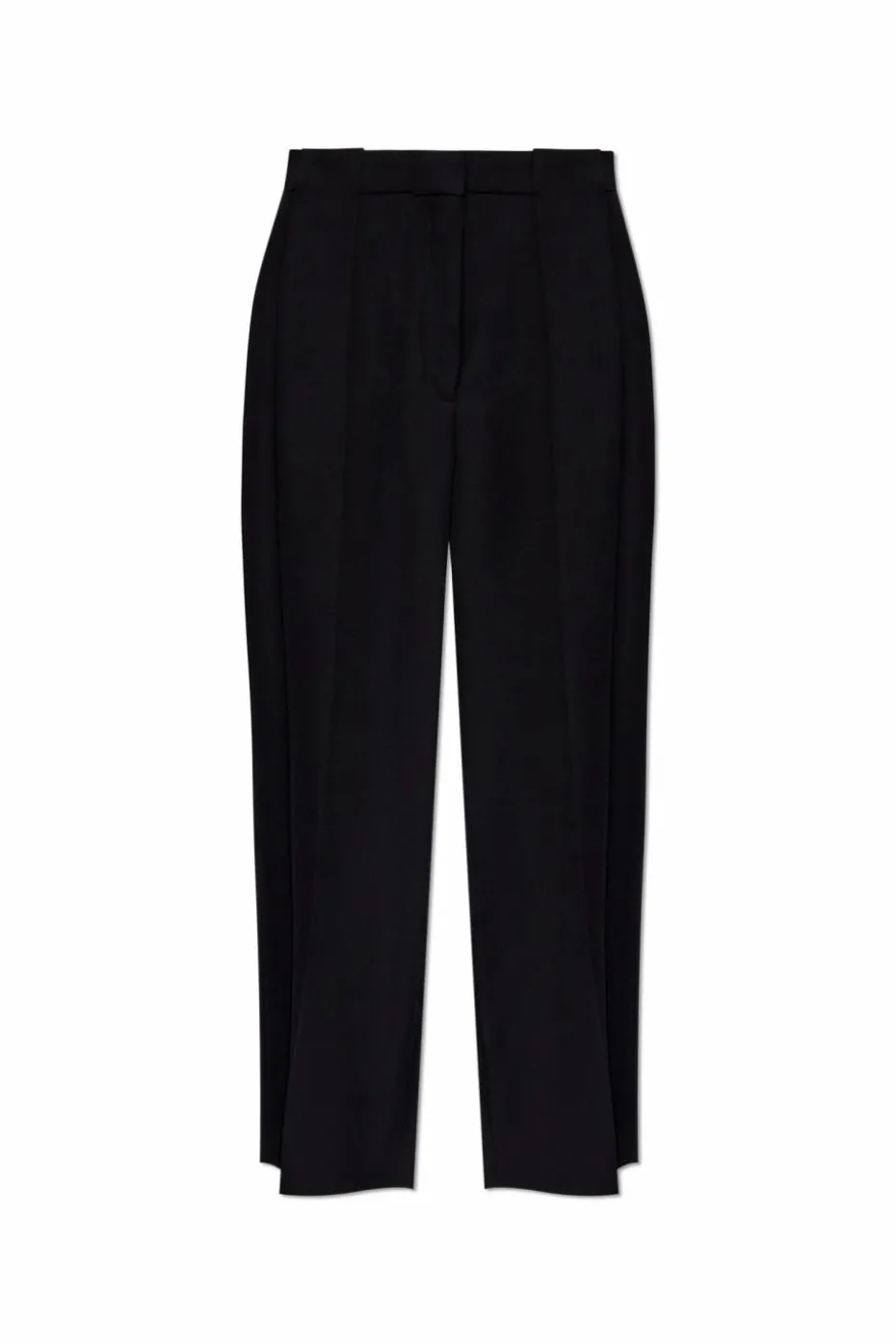 Balmain CZARNY Spodnie w kant