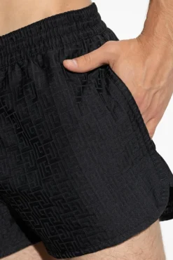 Balmain CZARNY Szorty kąpielowe