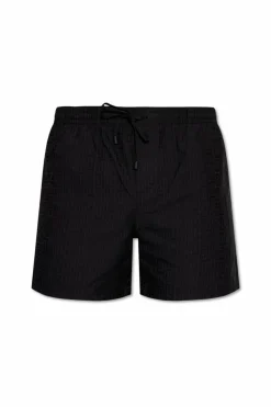 Balmain CZARNY Szorty kąpielowe