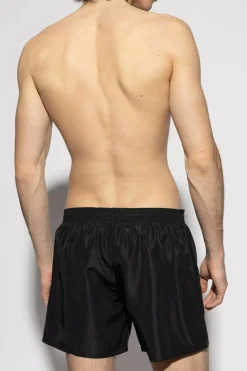 Balmain CZARNY Szorty kąpielowe