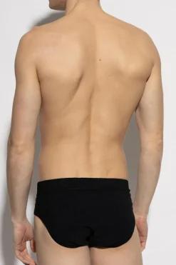 Balmain CZARNY Szorty kąpielowe