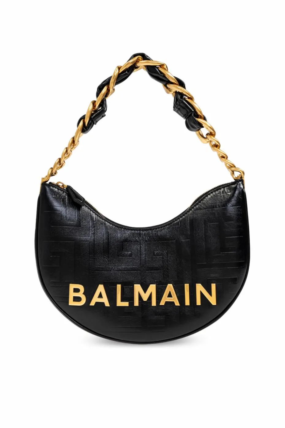 Balmain CZARNY Torba na ramię `1945 Soft`