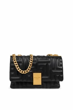 Balmain CZARNY Torba na ramię
