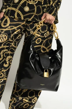 Balmain CZARNY Torba na ramię `Sync`