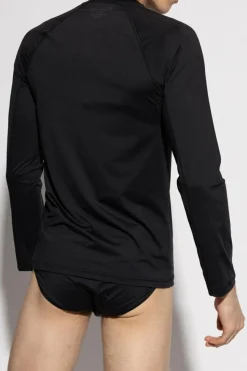 Balmain CZARNY T-shirt kąpielowy