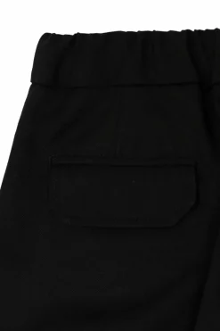 Balmain Kids CZARNY Spodnie z kieszeniami