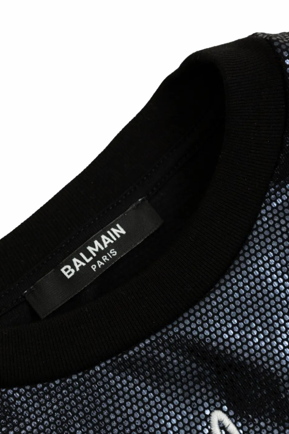 Balmain Kids CZARNY Sukienka z wyszyciem