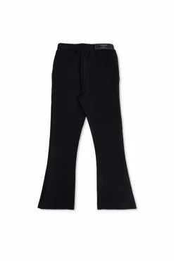 Balmain Kids GRANATOWY Spodnie z monogramem
