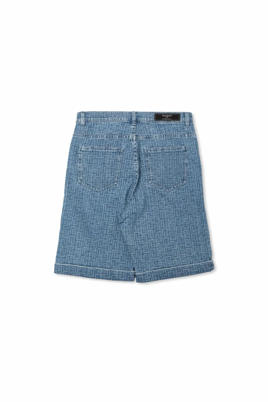 Balmain Kids NIEBIESKI Jeansowe szorty