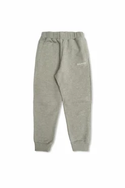Balmain Kids SZARY Spodnie dresowe z logo