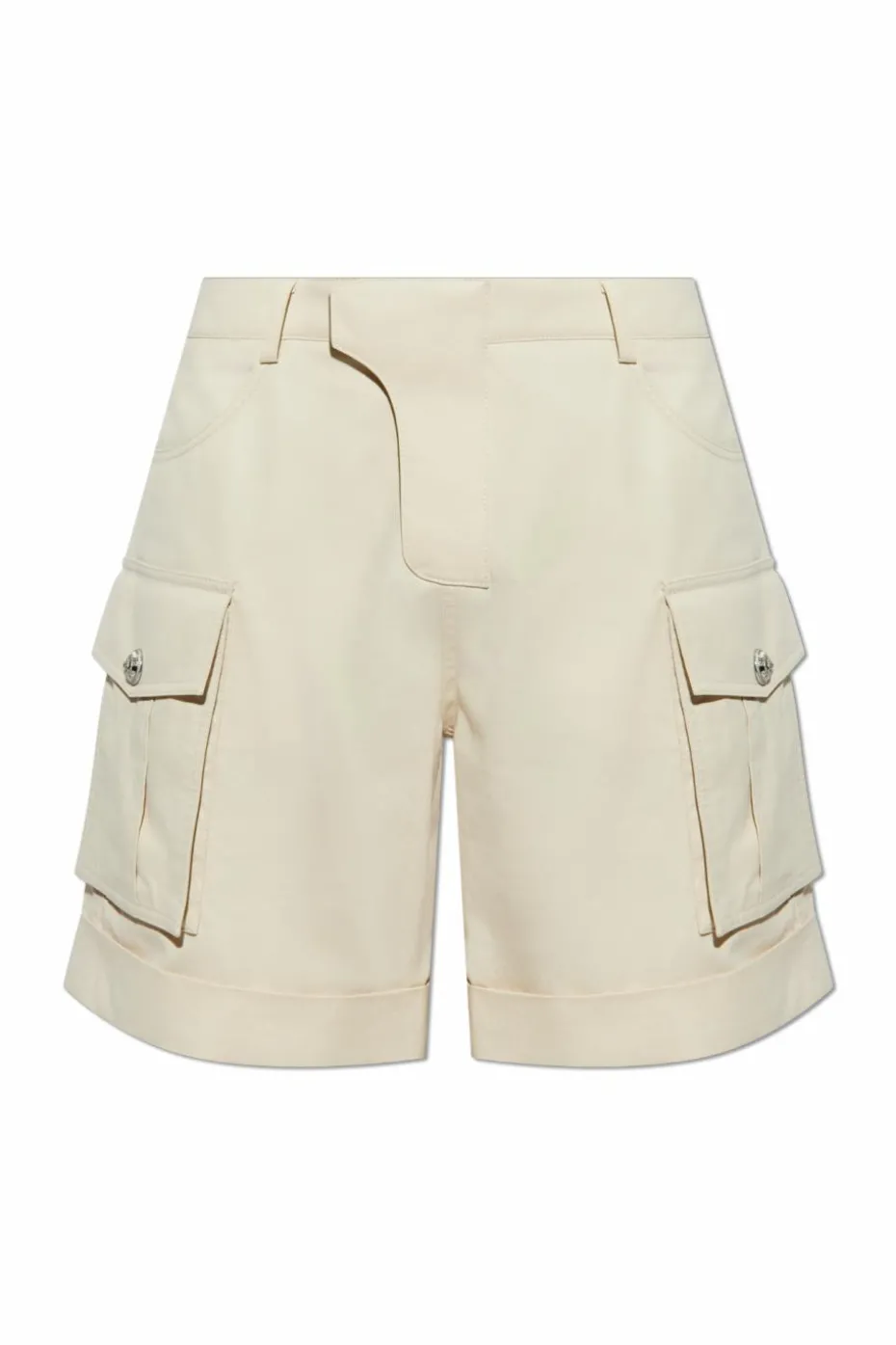 Balmain kremowy Szorty typu `cargo`