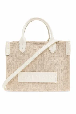 Balmain kremowy Torba `B-Army Small`