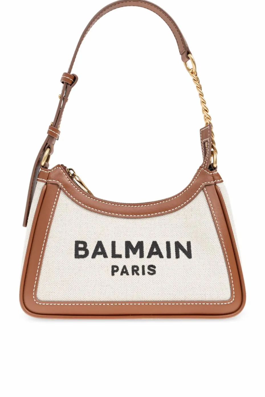 Balmain kremowy Torba na ramię `B-Army`