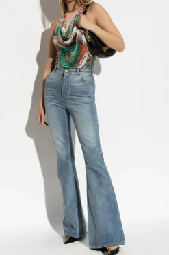 Balmain MULTIKOLOR Top z nadrukiem