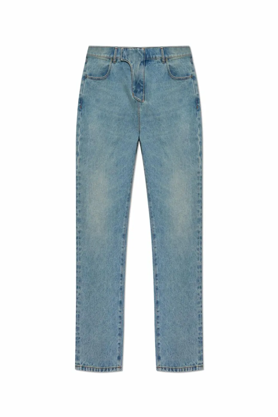 Balmain NIEBIESKI Jeansy z nogawkami o prostym kroju