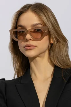 Balmain RÓŻOWY Okulary przeciwsłoneczne