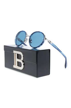 Balmain SREBRNY Okulary przeciwsłoneczne ‘Croissy’