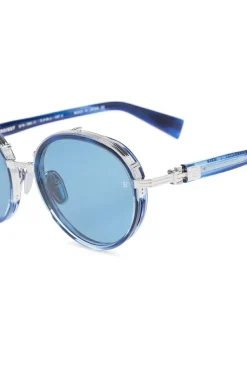 Balmain SREBRNY Okulary przeciwsłoneczne ‘Croissy’