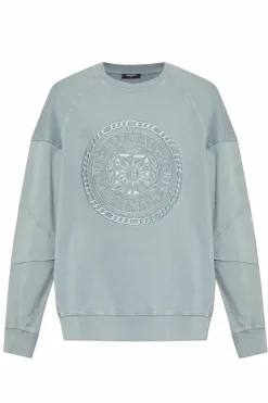 Balmain SZARY Bluza z logo