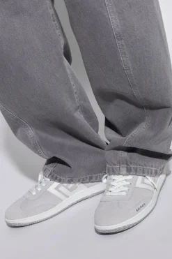 Balmain SZARY Buty sportowe `Swan`