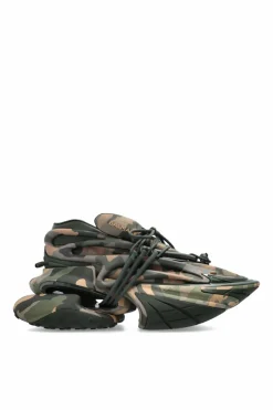 Balmain ZIELONY Buty sportowe `Unicorn Wave`